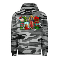 Slate Camo lady of guadalupe coffee cups Premium Hoodie - Zillion Design Studio