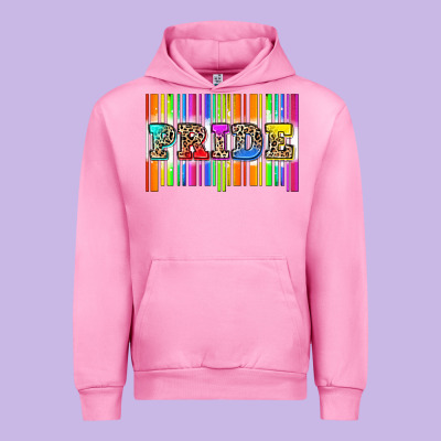 Pride Barcode Urban Hoodie Designed By Zillion Design Studio