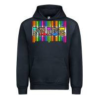 Navy pride barcode Urban Hoodie - Zillion Design Studio