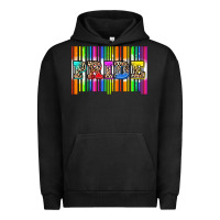 Pigment Black pride barcode Urban Hoodie - Zillion Design Studio