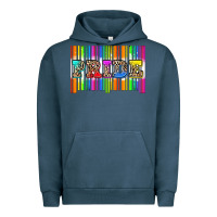 Pigment Midnight Navy pride barcode Urban Hoodie - Zillion Design Studio