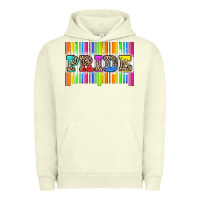 Pigment Pistachio pride barcode Urban Hoodie - Zillion Design Studio