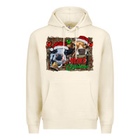Tofu merry christmas heifers Premium Hoodie - RanaPortraitStore