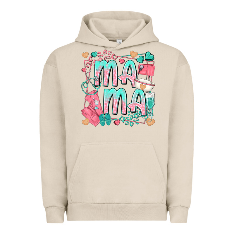 Mama Nurse Urban Hoodie by texasbilliewilder | Teevron