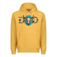 Mustard western dad with gemstone and skull Premium Hoodie - RanaPortraitStore