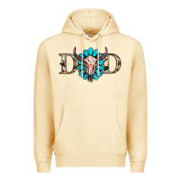 Pina Colada western dad with gemstone and skull Premium Hoodie - RanaPortraitStore
