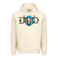 Sandshell western dad with gemstone and skull Premium Hoodie - RanaPortraitStore