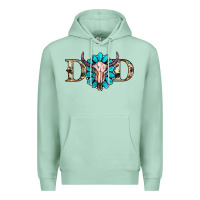 Seafoam western dad with gemstone and skull Premium Hoodie - RanaPortraitStore