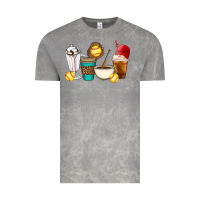 Cloud Rock Softball coffee cups Vintage Tee - Artiststas