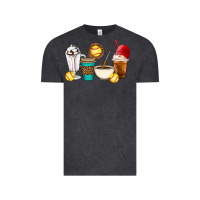Vintage Black Softball coffee cups Vintage Tee - Artiststas