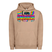 Pigment Burro i am enough Urban Hoodie - Zillion Design Studio