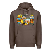 Coffee lacrosse coffee cups Premium Hoodie - Zillion Design Studio