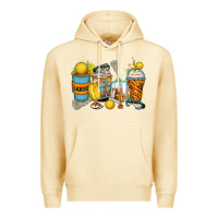 Pina Colada lacrosse coffee cups Premium Hoodie - Zillion Design Studio