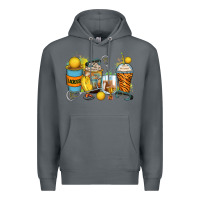 Rock lacrosse coffee cups Premium Hoodie - Zillion Design Studio