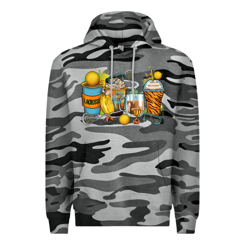 Lacrosse Coffee Cups Premium Hoodie by Zillion Design Studio | Teevron