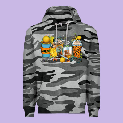 Lacrosse Coffee Cups Premium Hoodie Designed By Zillion Design Studio