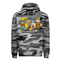 Slate Camo lacrosse coffee cups Premium Hoodie - Zillion Design Studio