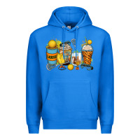 True Royal lacrosse coffee cups Premium Hoodie - Zillion Design Studio