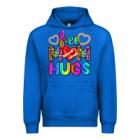 Cobalt free mom hugs Urban Hoodie - Zillion Design Studio