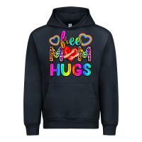 Navy free mom hugs Urban Hoodie - Zillion Design Studio