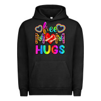 Pigment Black free mom hugs Urban Hoodie - Zillion Design Studio