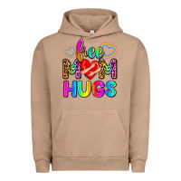 Pigment Burro free mom hugs Urban Hoodie - Zillion Design Studio