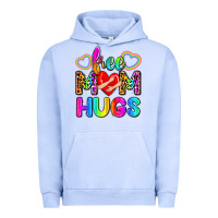 Pigment Grape Ice free mom hugs Urban Hoodie - Zillion Design Studio