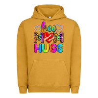 Pigment Peanut Butter free mom hugs Urban Hoodie - Zillion Design Studio