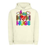 Pigment Pistachio free mom hugs Urban Hoodie - Zillion Design Studio