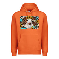Carrot cowhide leopard calf Premium Hoodie - RanaPortraitStore