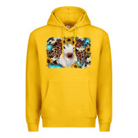 Lemon cowhide leopard calf Premium Hoodie - RanaPortraitStore