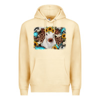 Pina Colada cowhide leopard calf Premium Hoodie - RanaPortraitStore