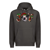Smoke christmas joy with heifer cow Premium Hoodie - RanaPortraitStore