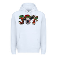White christmas joy with heifer cow Premium Hoodie - RanaPortraitStore