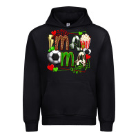 Black mama soccer with popcorn Urban Hoodie - texasbilliewilder