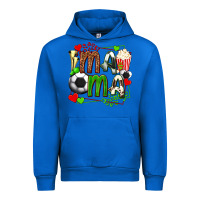 Cobalt mama soccer with popcorn Urban Hoodie - texasbilliewilder