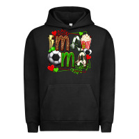 Pigment Black mama soccer with popcorn Urban Hoodie - texasbilliewilder