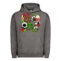Mama Soccer With Popcorn Urban Hoodie | Teevron