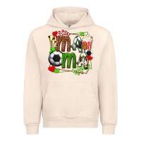 Sandshell mama soccer with popcorn Urban Hoodie - texasbilliewilder