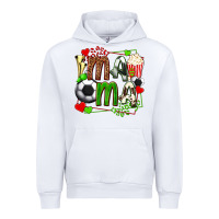 White mama soccer with popcorn Urban Hoodie - texasbilliewilder