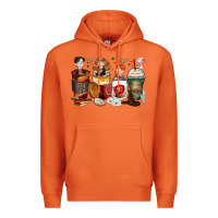 Carrot harry coffee cups Premium Hoodie - Zillion Design Studio