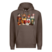Coffee harry coffee cups Premium Hoodie - Zillion Design Studio