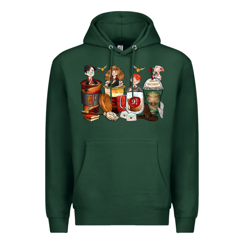 Harry Coffee Cups Premium Hoodie by Zillion Design Studio | Teevron
