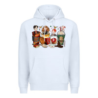White harry coffee cups Premium Hoodie - Zillion Design Studio