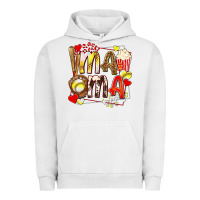 Pigment Lunar Rock mama softball baseball with popcorn Urban Hoodie - texasbilliewilder