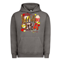 Pigment Tornado mama softball baseball with popcorn Urban Hoodie - texasbilliewilder