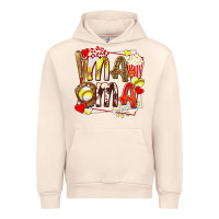 Sandshell mama softball baseball with popcorn Urban Hoodie - texasbilliewilder