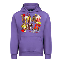 Tulip mama softball baseball with popcorn Urban Hoodie - texasbilliewilder