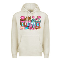 Oatmeal Heather valentine's day coffee cups Premium Hoodie - Zillion Design Studio