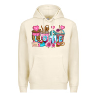 Tofu valentine's day coffee cups Premium Hoodie - Zillion Design Studio